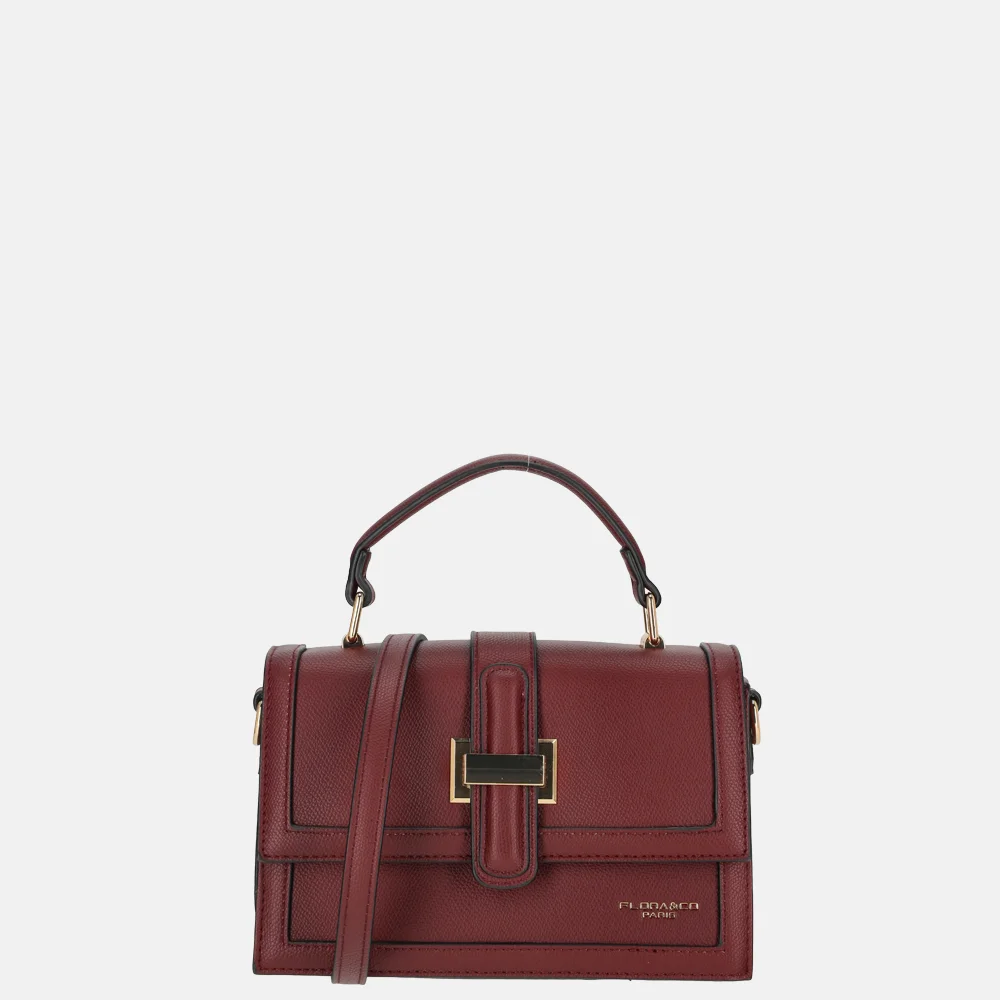 Flora & Co crossbody tas bordeaux bij Duifhuizen