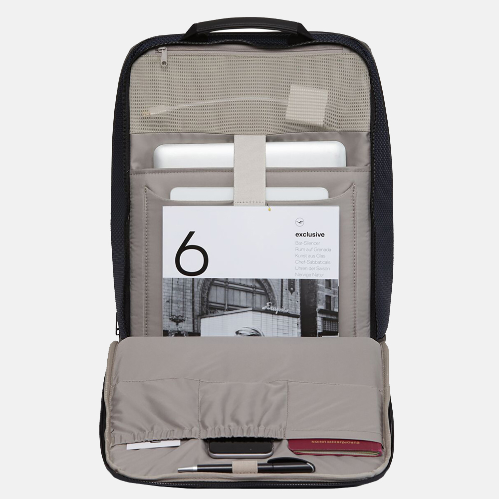 Salzen Sharp Business rugzak 15.6 inch knight blue bij Duifhuizen