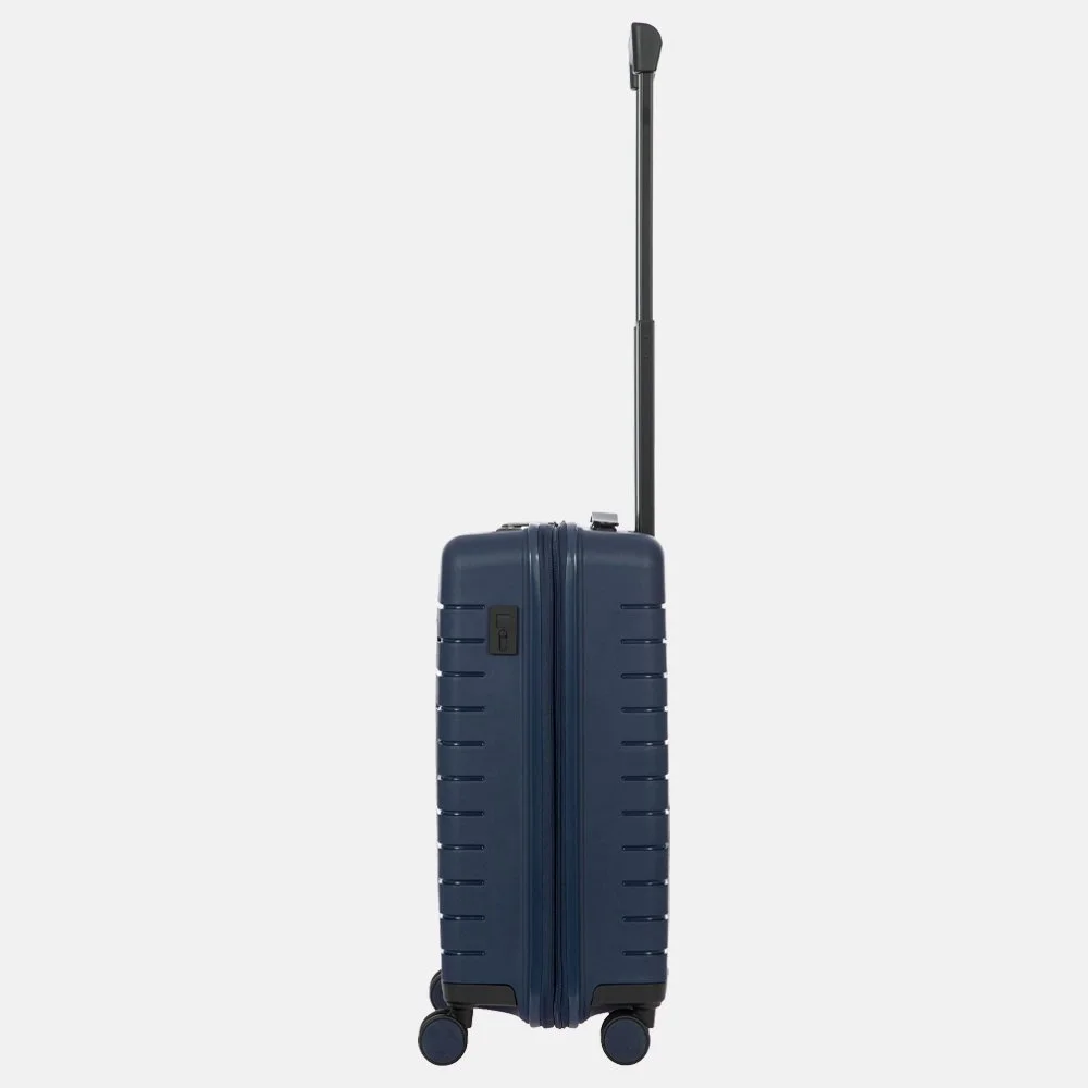 Bric's Ulisse Expandable handbagage koffer 55 cm ocean blue bij Duifhuizen