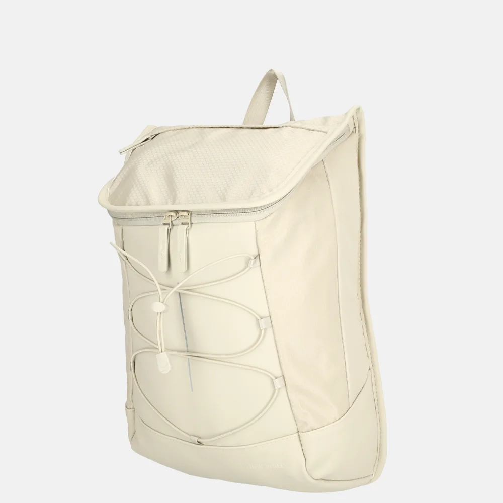 New Rebels Trondheim rugzak 15 inch beige bij Duifhuizen