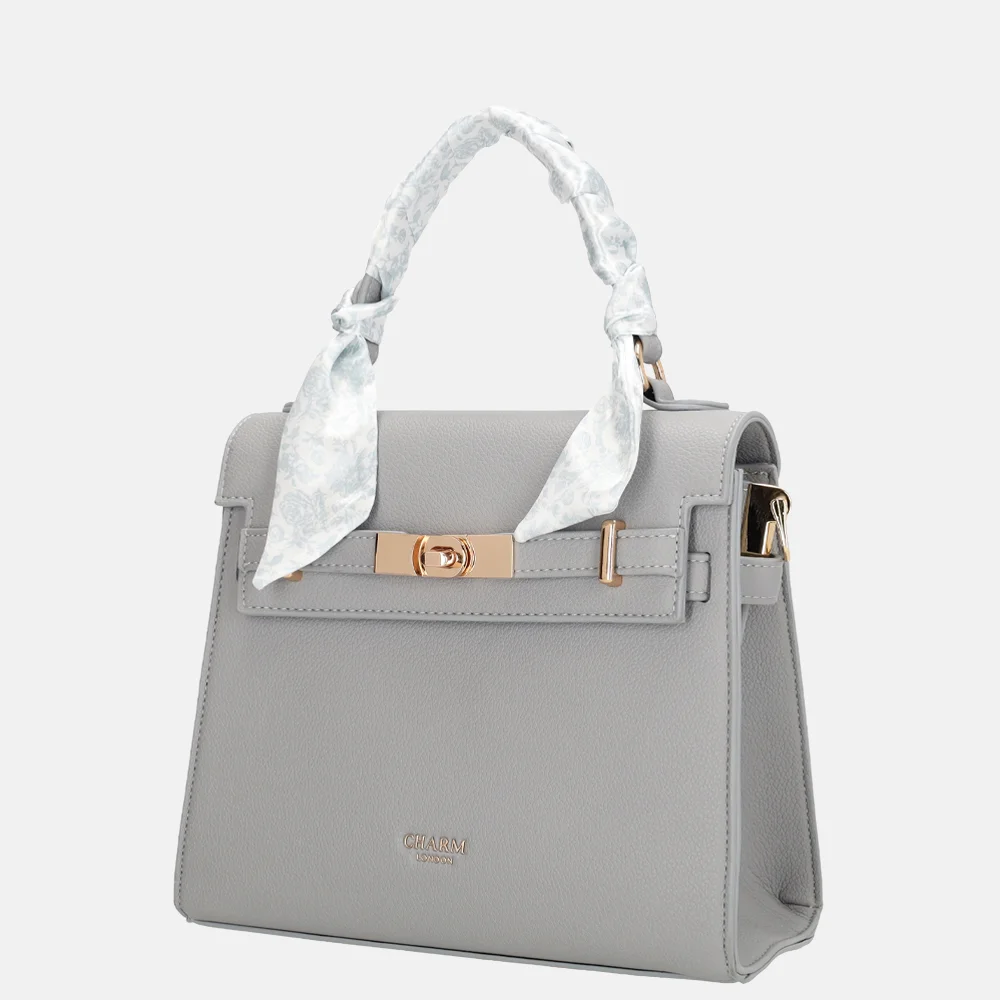 Charm London The Hamptons handtas S light blue bij Duifhuizen
