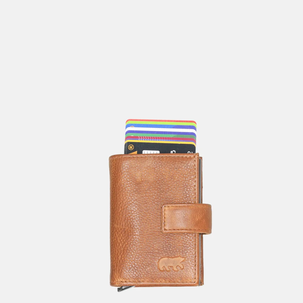 Bear Design pasjeshouder cognac bij Duifhuizen