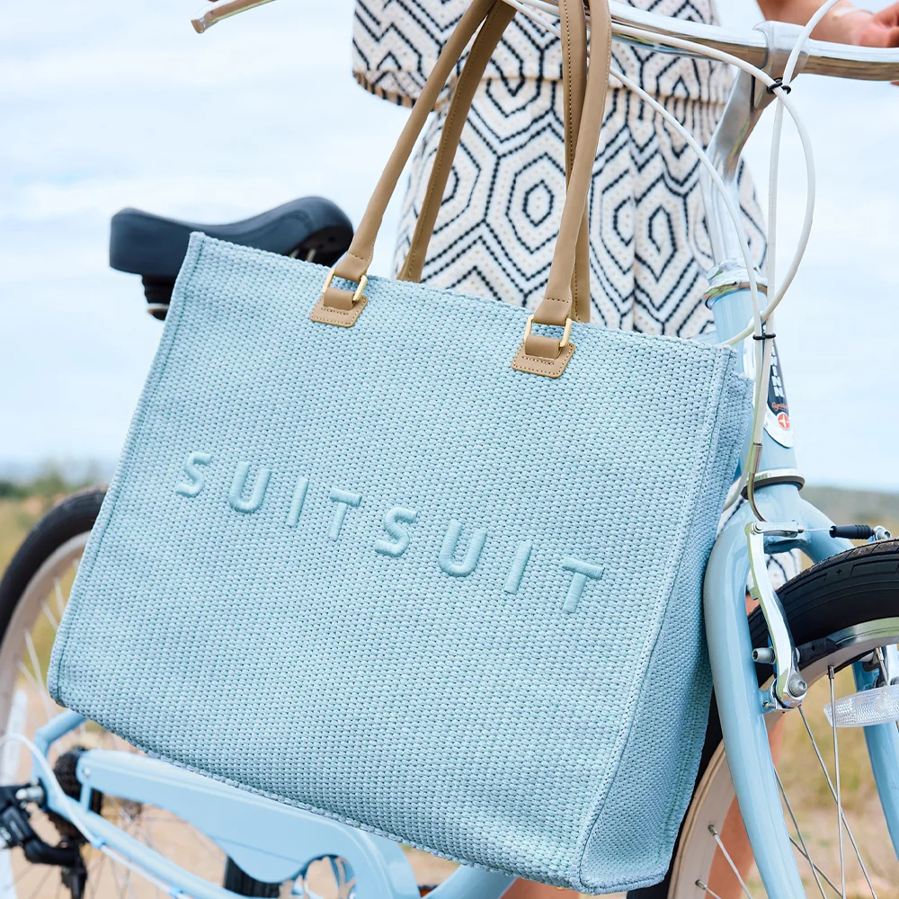 Suitsuit Fusion shopper borrowed blue bij Duifhuizen