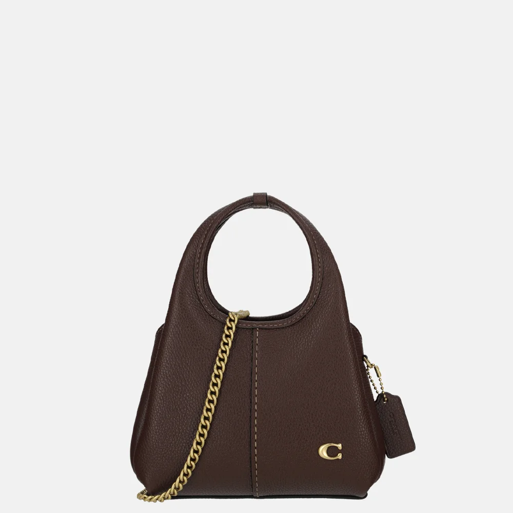 Coach Lana schoudertas XS maple