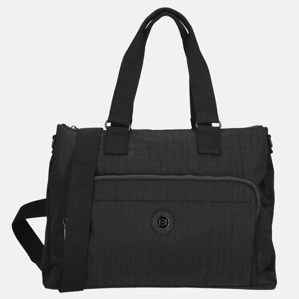 Enrico Benetti Suzie laptoptas 15 inch zwart