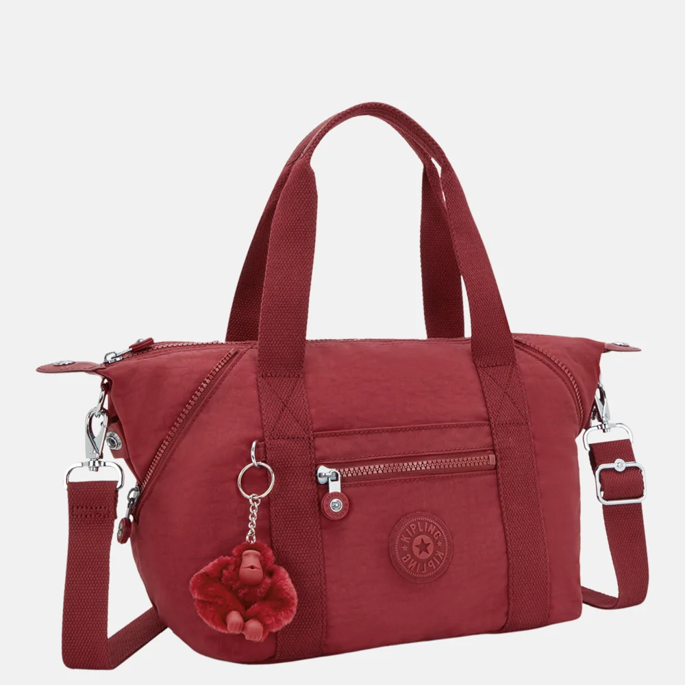 Kipling Art handtas mini funky red bij Duifhuizen