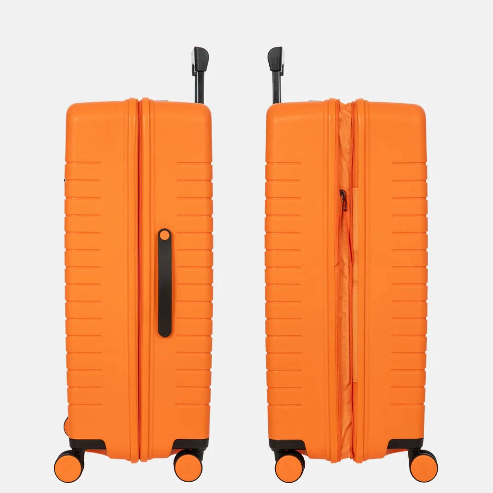 Bric's Ulisse Expandable reiskoffer 79 cm orange bij Duifhuizen