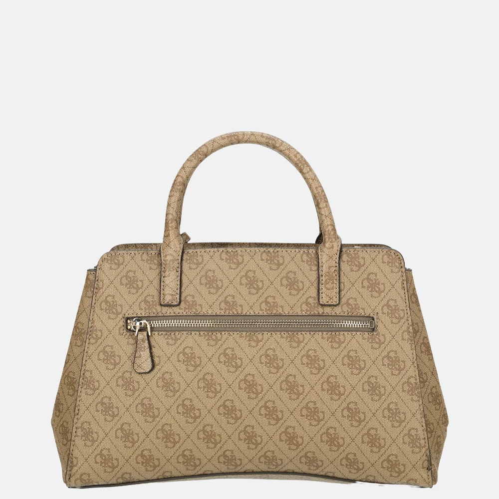 Guess Leona handtas latte logo bij Duifhuizen