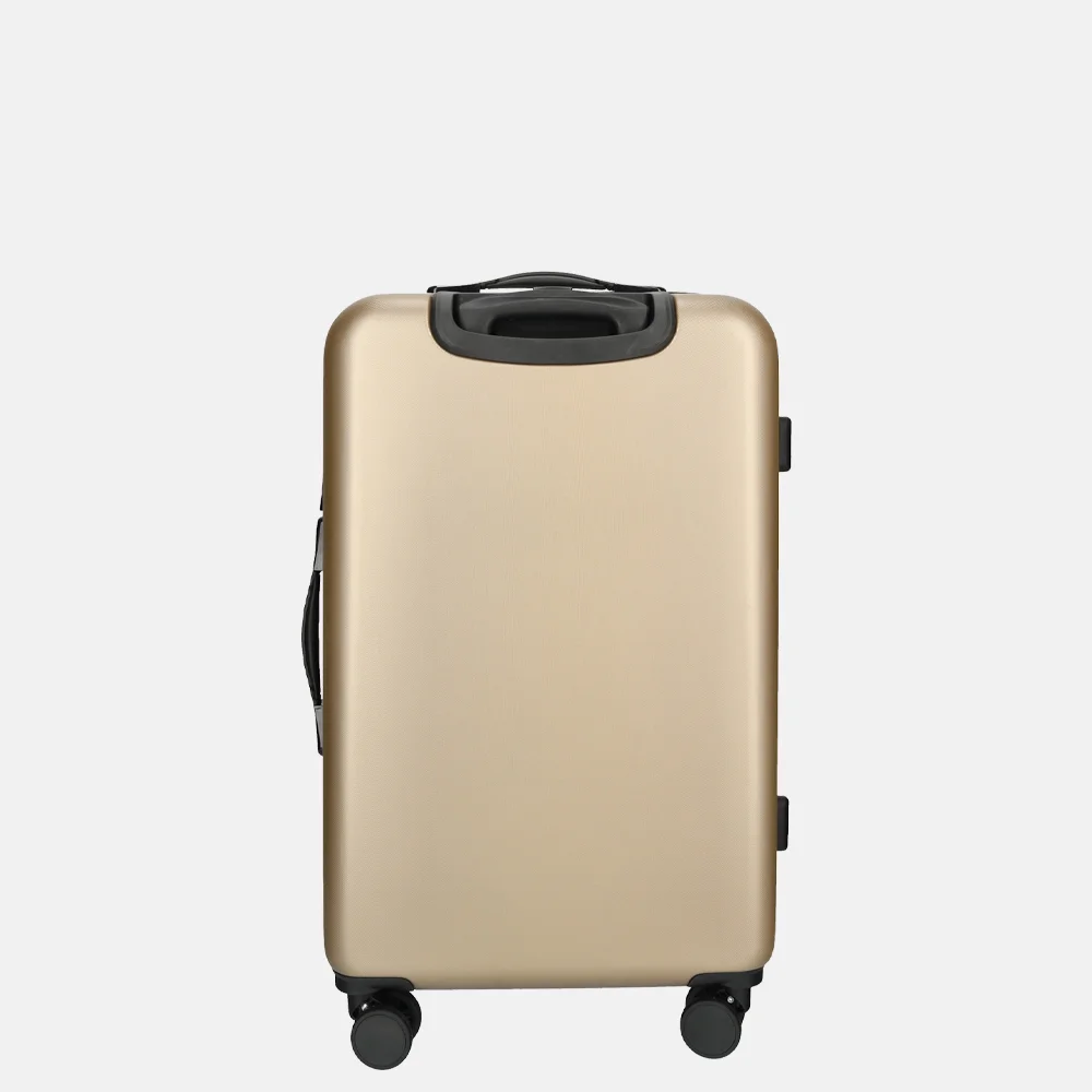 Enrico Benetti Edmonton reiskoffer 65 cm champagne bij Duifhuizen