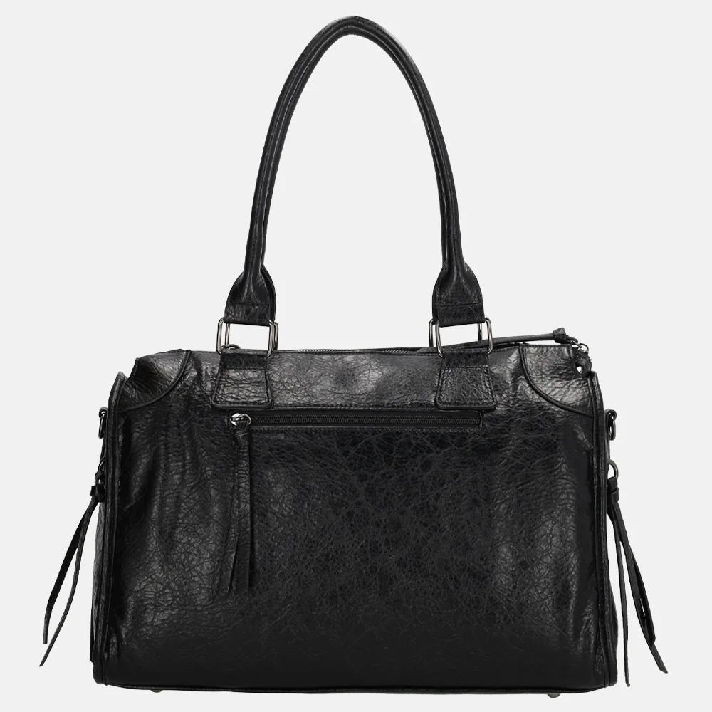 Charm London Berlin shopper L zwart bij Duifhuizen