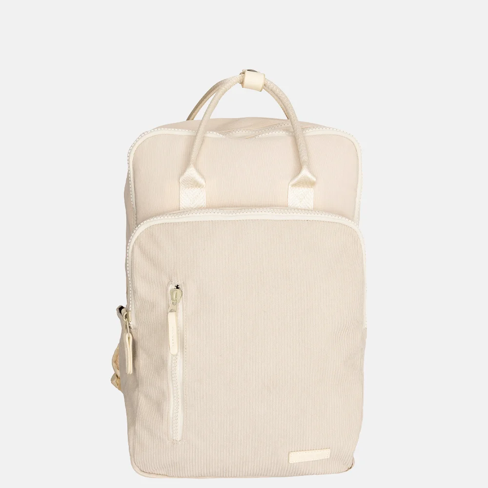 New Rebels Milwaukee rugzak ribby beige bij Duifhuizen