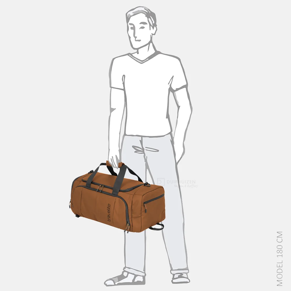 Travelite Briize weekendtas curry bij Duifhuizen