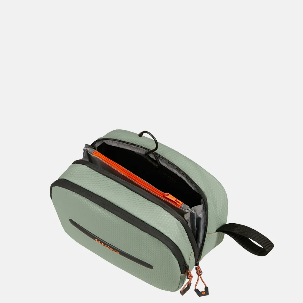 Samsonite Ecodiver toilettas light sage bij Duifhuizen