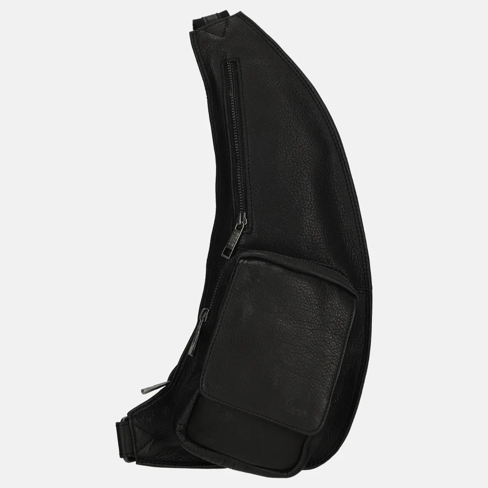 Bear Design Han crossbody tas black bij Duifhuizen