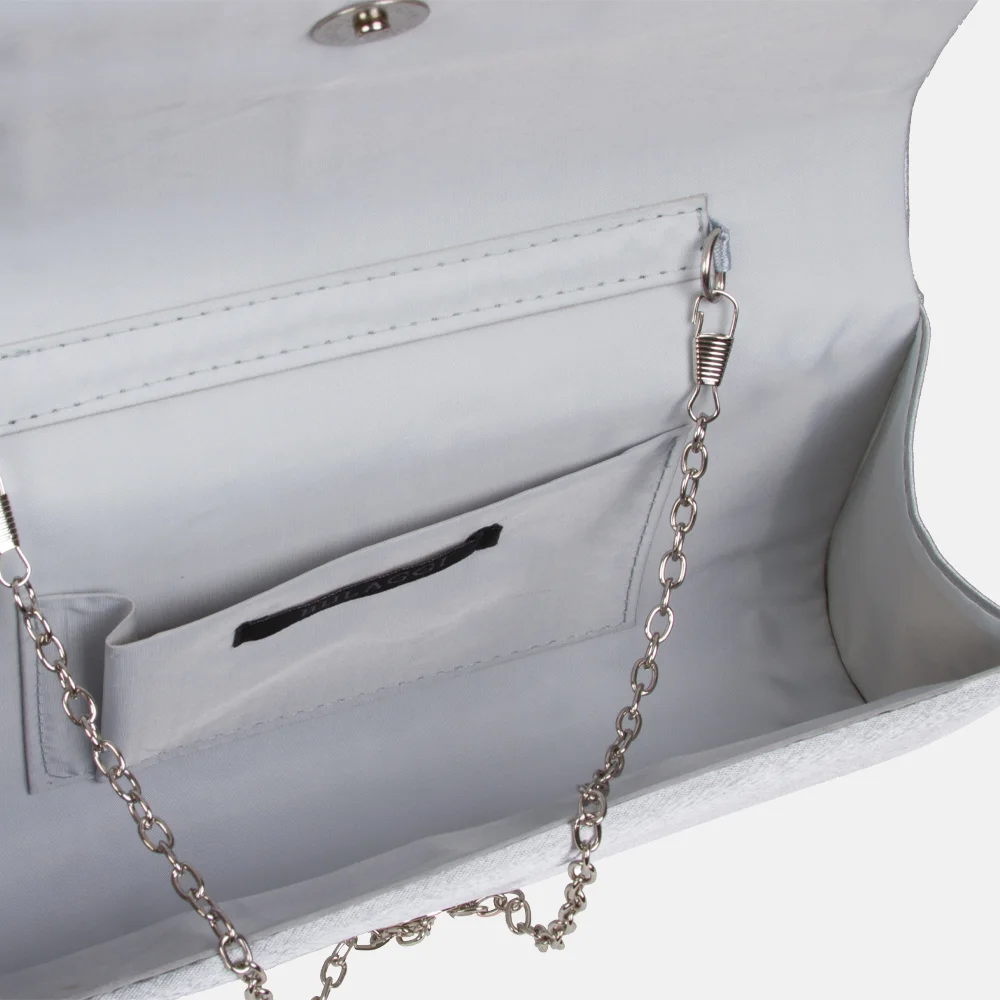 Bulaggi clutch silver bij Duifhuizen