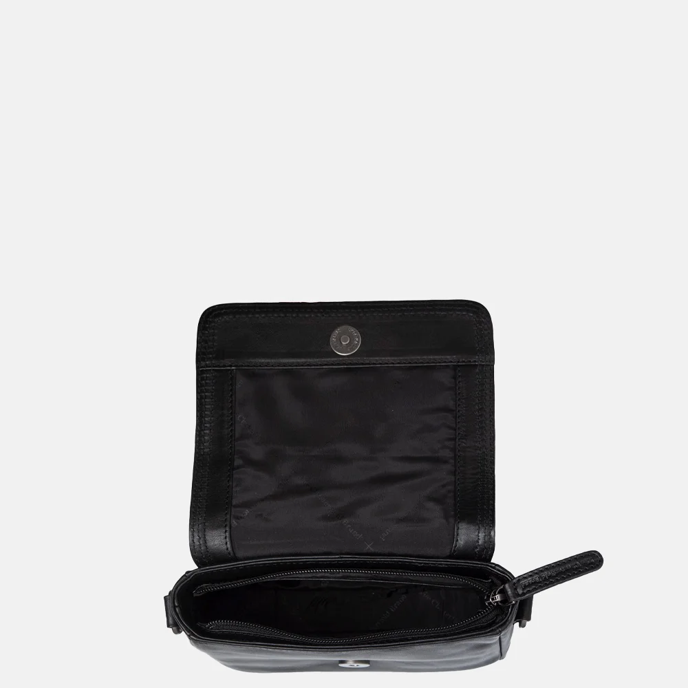 Chesterfield Marcella  crossbody tas XS black bij Duifhuizen