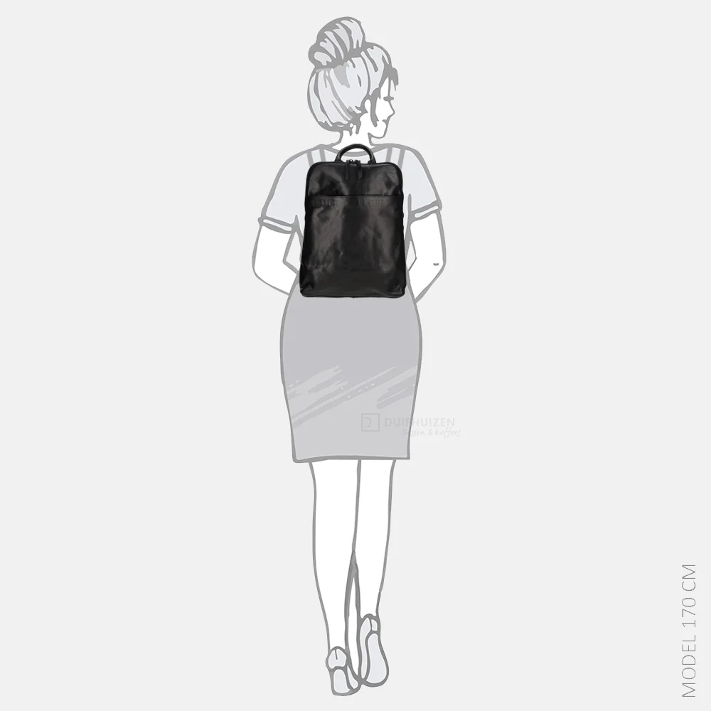 Bear Design Ivanka rugzak black bij Duifhuizen