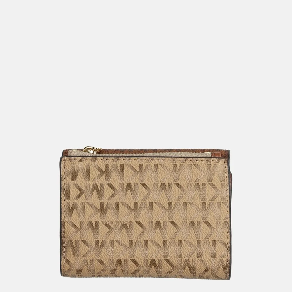 Michael Kors Trifold portemonnee camel mult bij Duifhuizen