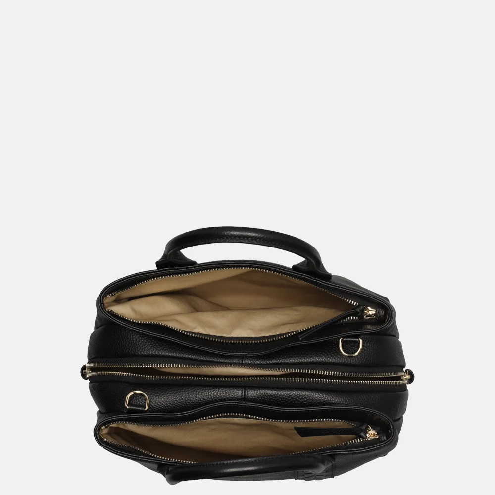 Crinkles handtas black bij Duifhuizen