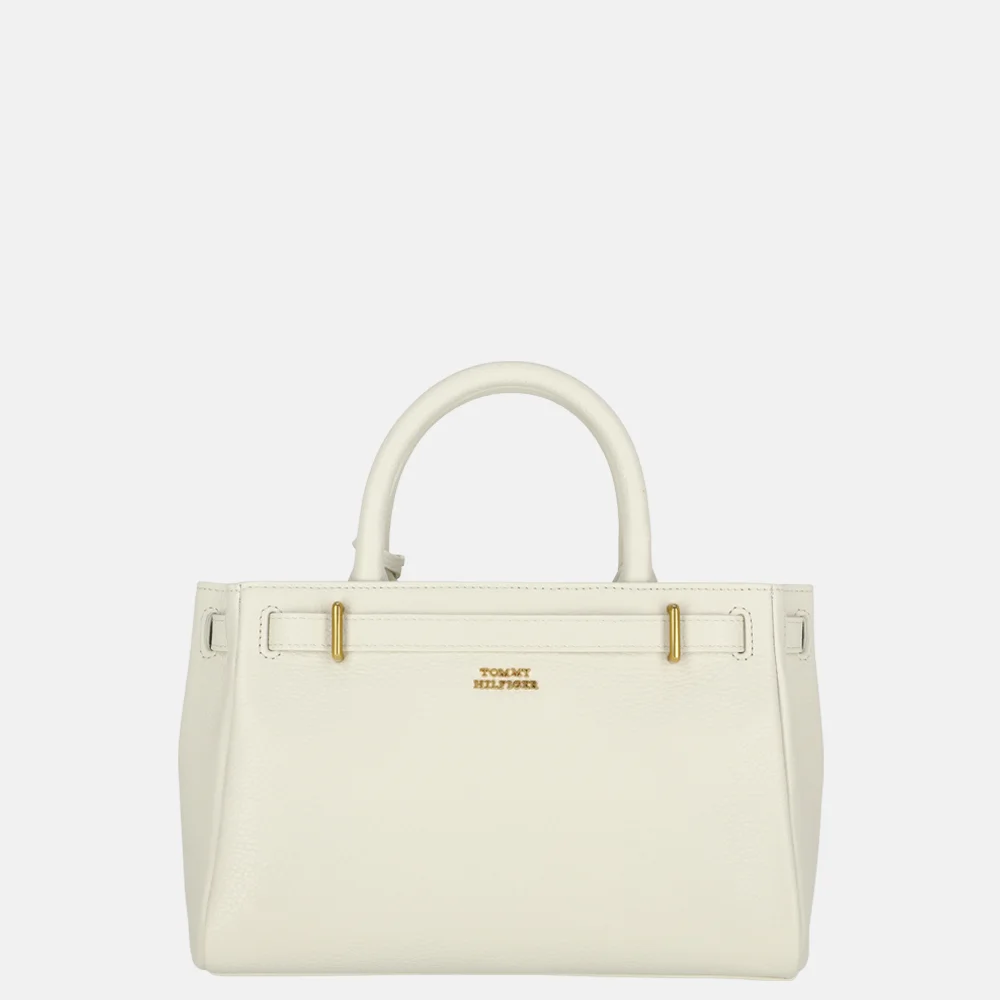 Tommy Hilfiger American Icon mini handtas soft cream bij Duifhuizen