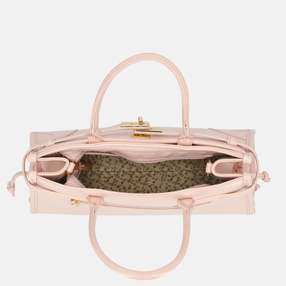 Flora & Co handtas lak rose bij Duifhuizen