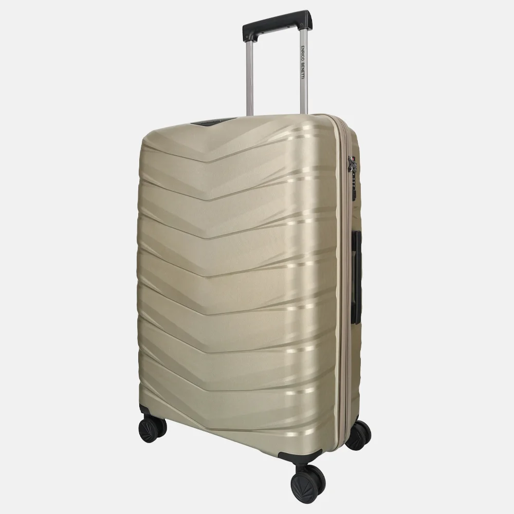 Enrico Benetti San Francisco reiskoffer 75 cm champagne bij Duifhuizen