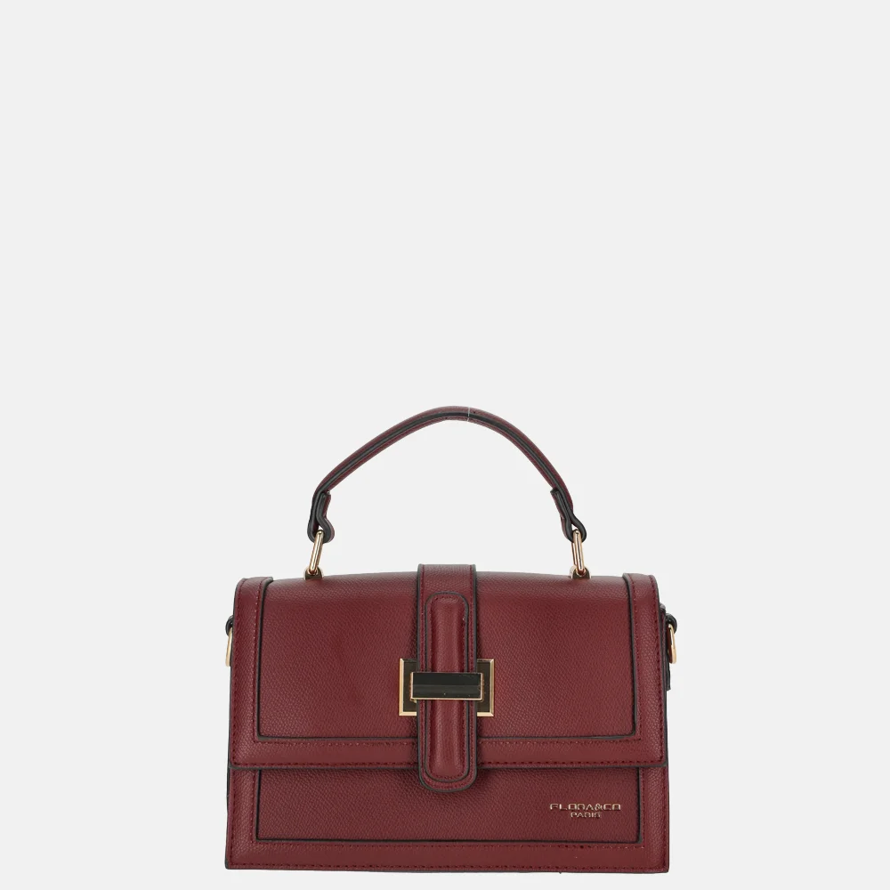 Flora & Co crossbody tas bordeaux bij Duifhuizen