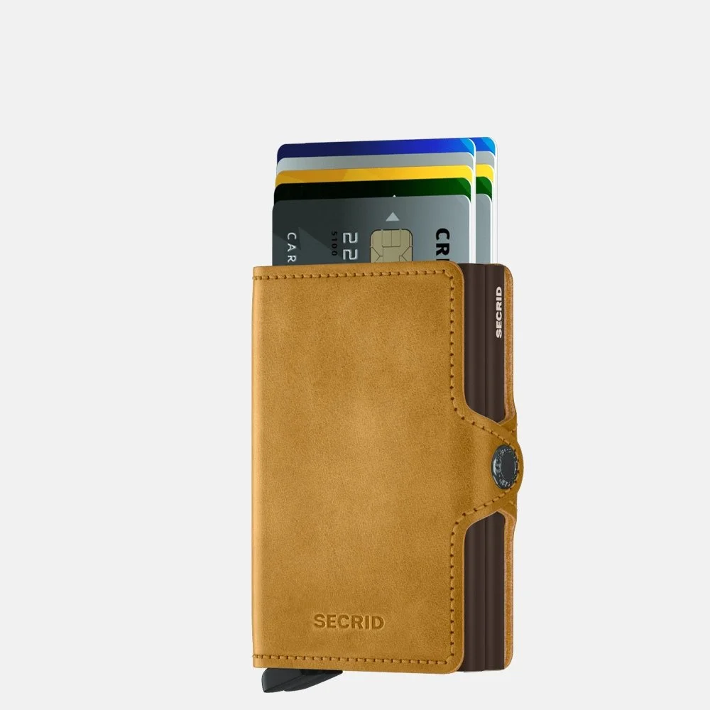 Secrid Twinwallet pasjeshouder vintage ochre bij Duifhuizen