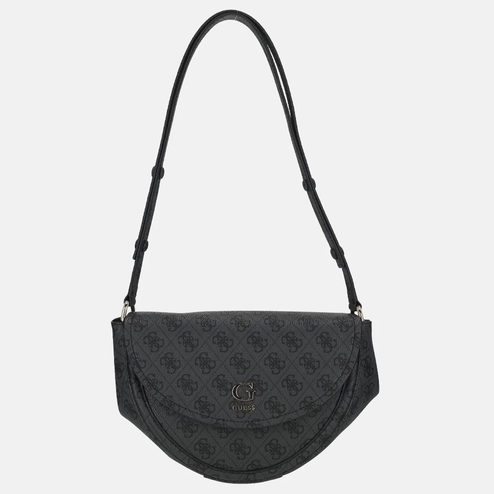 Guess Coleen crossbody tas coal logo