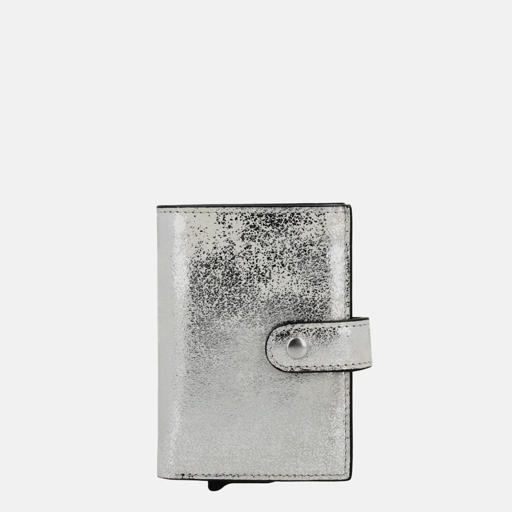 Charm London Metallic pasjeshouder zilver