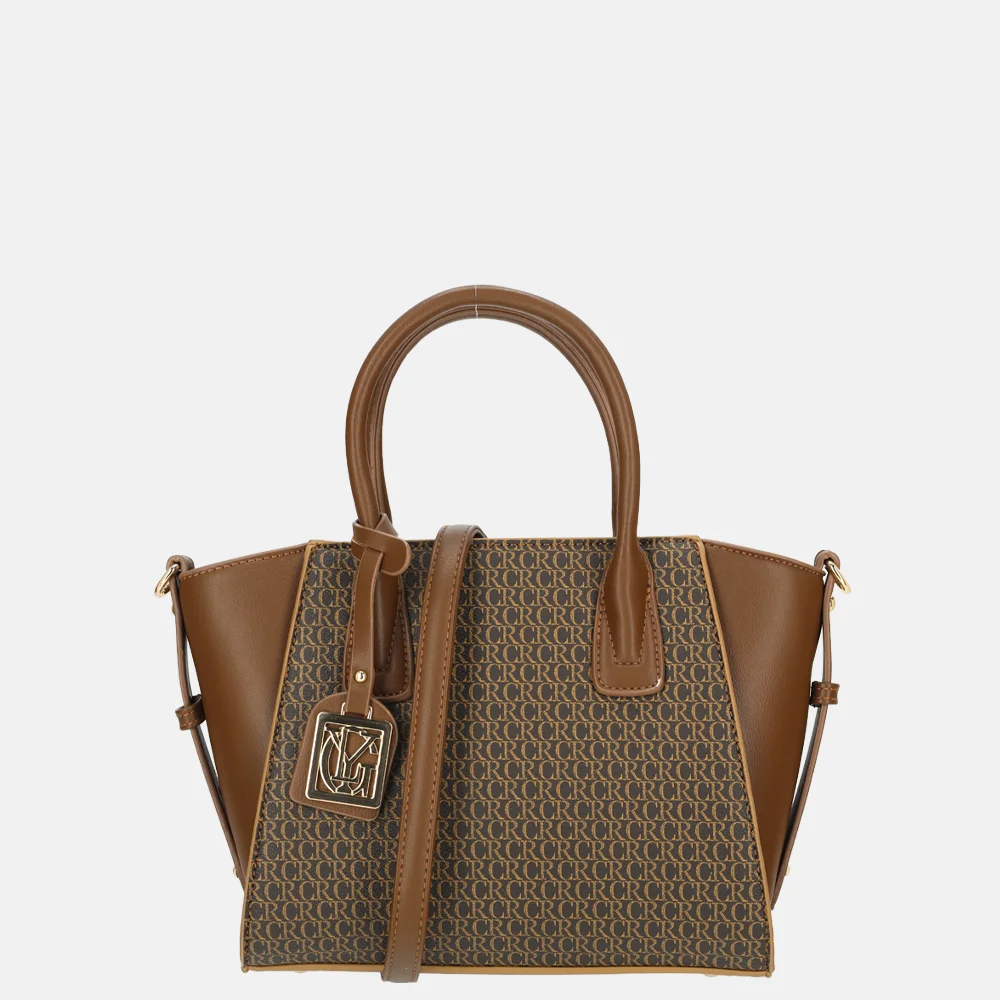 Firenze Logo handtas brown