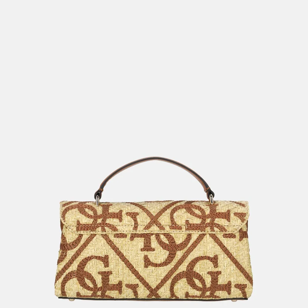 Guess Kirsten handtas natural/caramel bij Duifhuizen