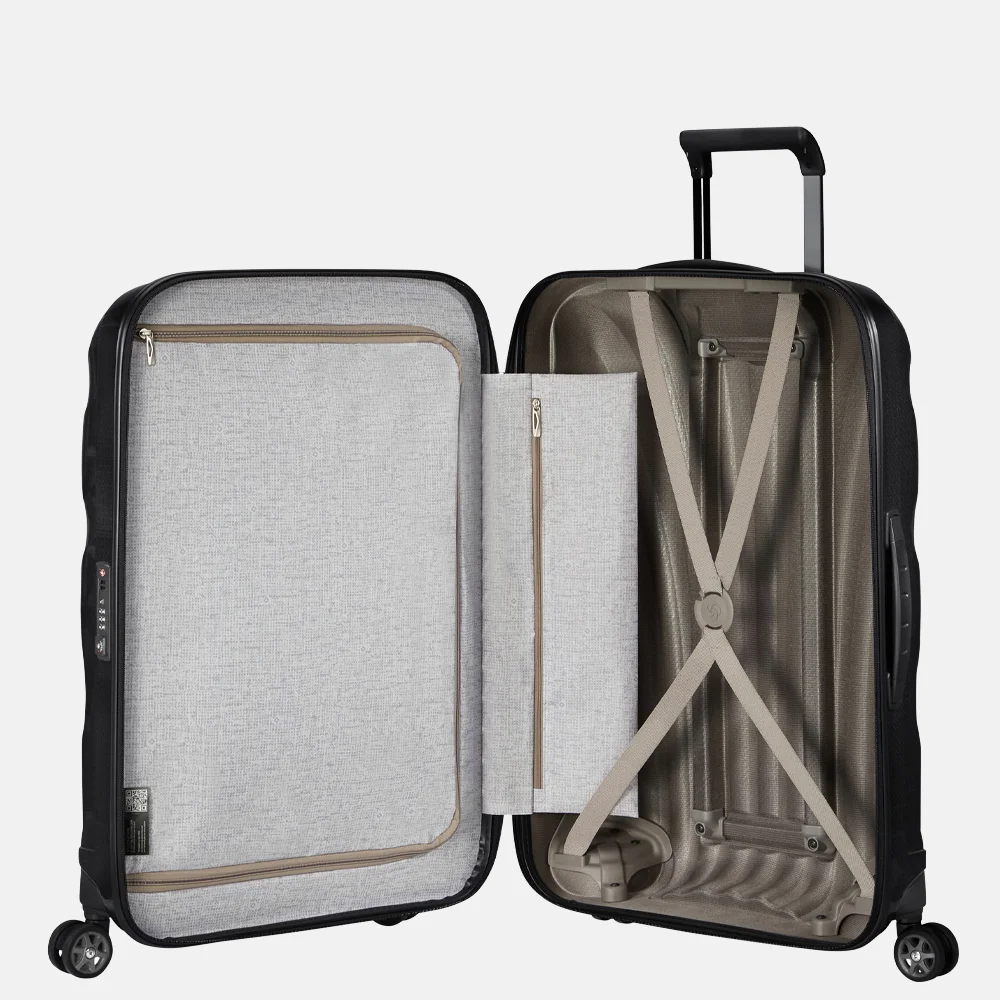 Samsonite C-Lite reiskoffer 69 cm black bij Duifhuizen