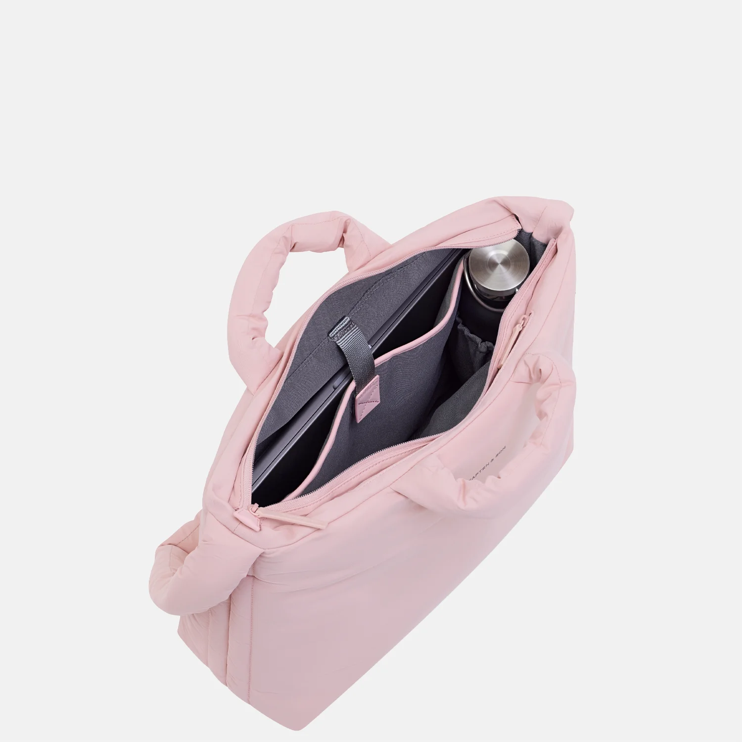 Kapten & Son Skara Cloud Pro shopper 16 inch peach pink bij Duifhuizen