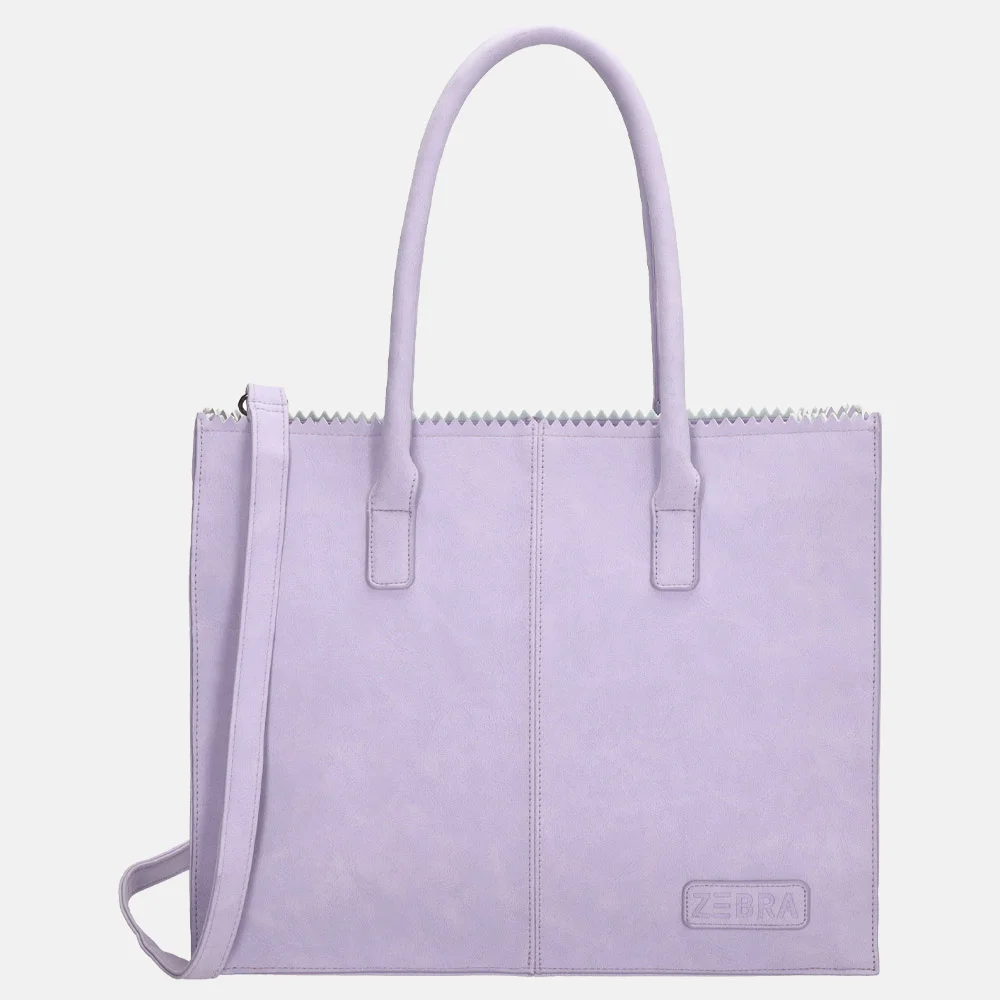 Zebra Trends Lisa shopper lila