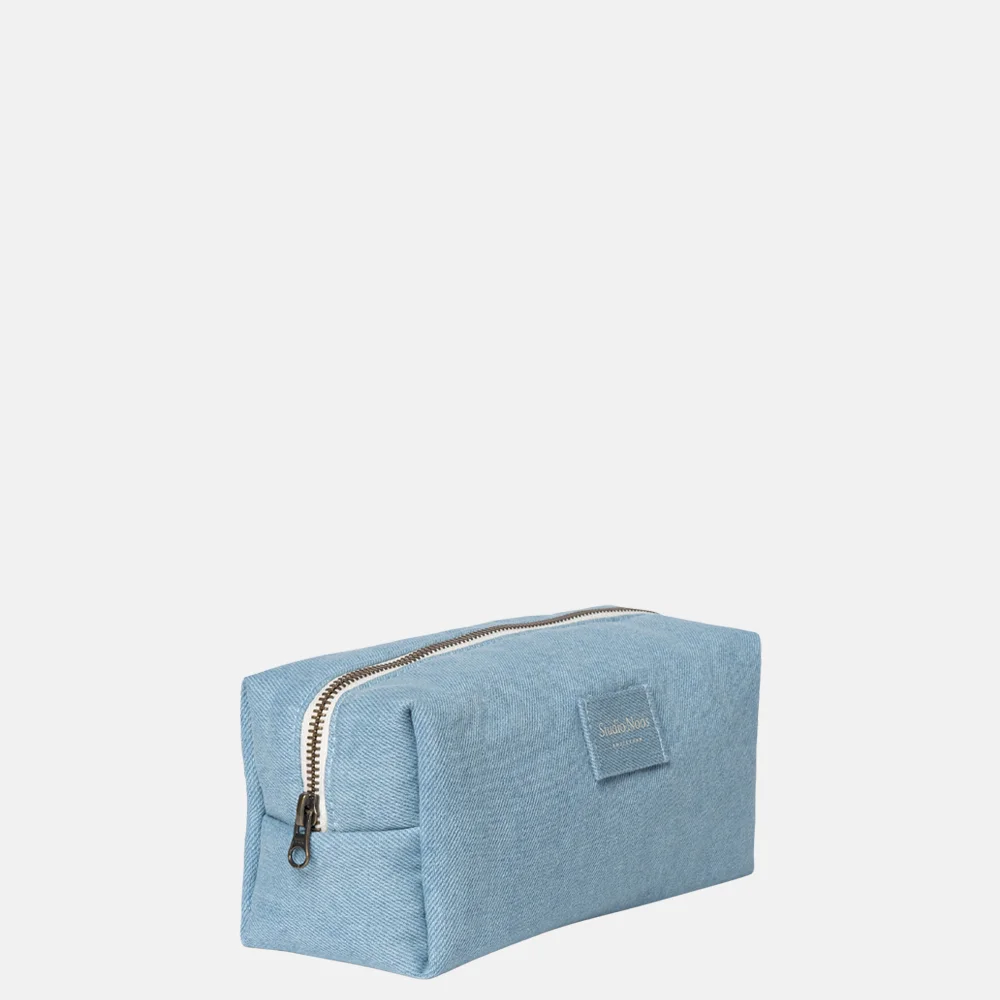 Studio Noos Denim solid toilettas S denim bij Duifhuizen