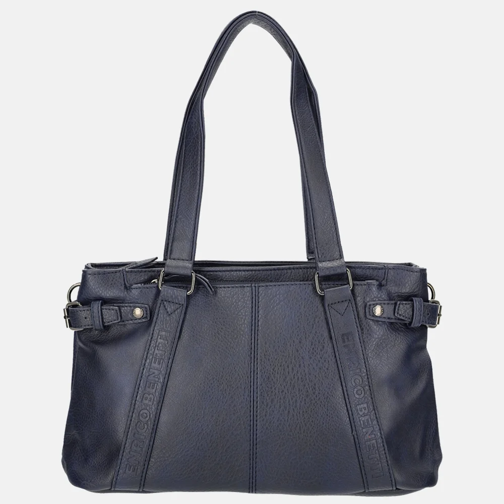 Enrico Benetti Emma schoudertas blauw bij Duifhuizen