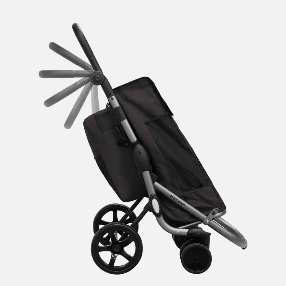 Playmarket Go Plus boodschappenkar black pepper bij Duifhuizen