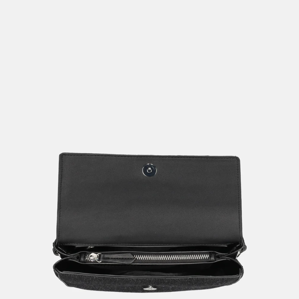 Valentino Bags crossbody tas denim nero bij Duifhuizen