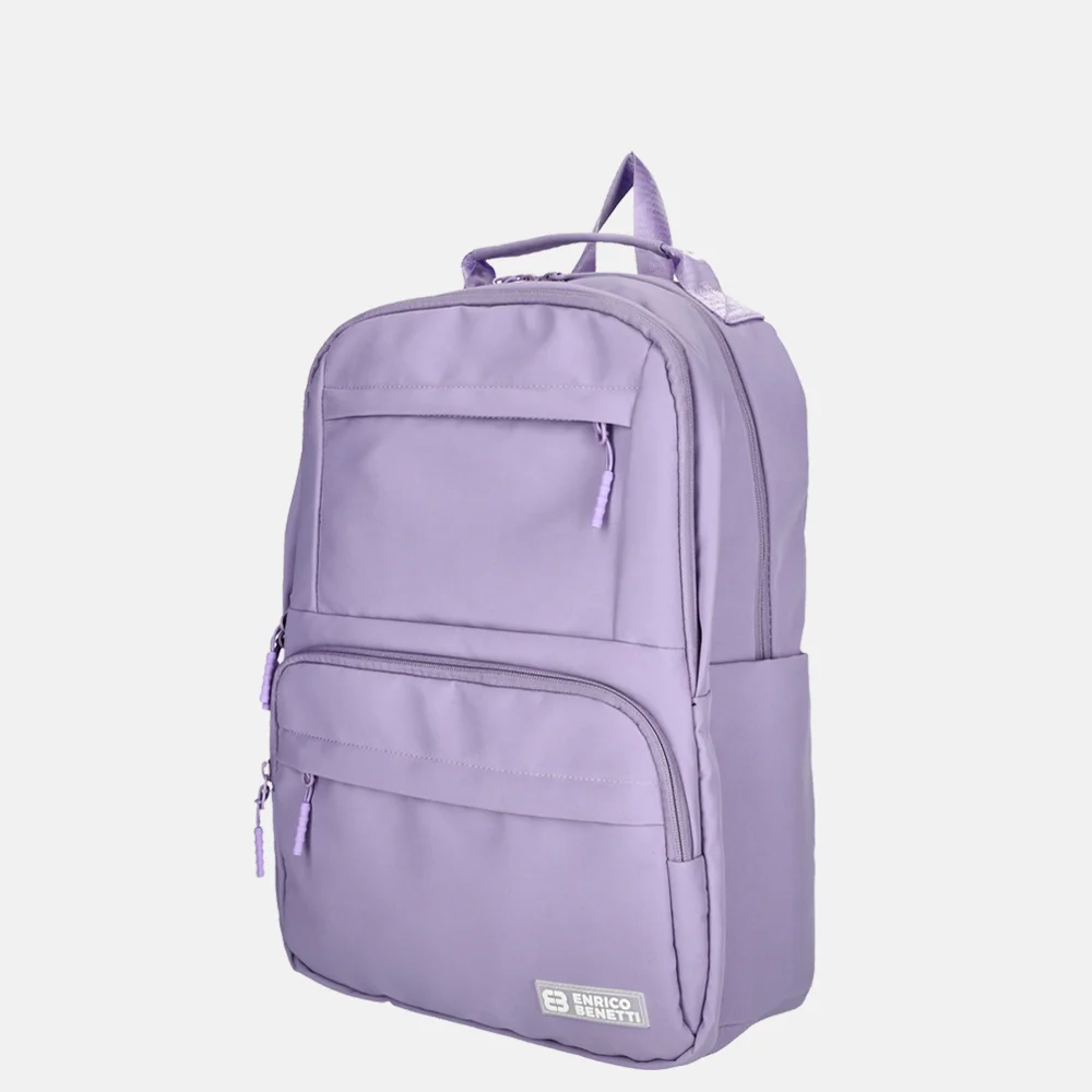 Enrico Benetti Aruba laptoprugzak 13 inch lila bij Duifhuizen