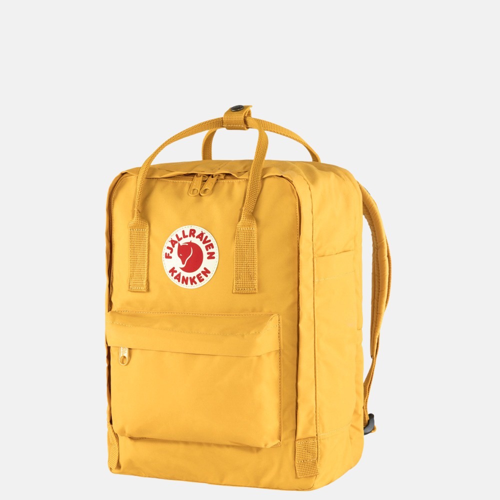 Fjallraven Kanken rugzak 13 inch ochre bij Duifhuizen