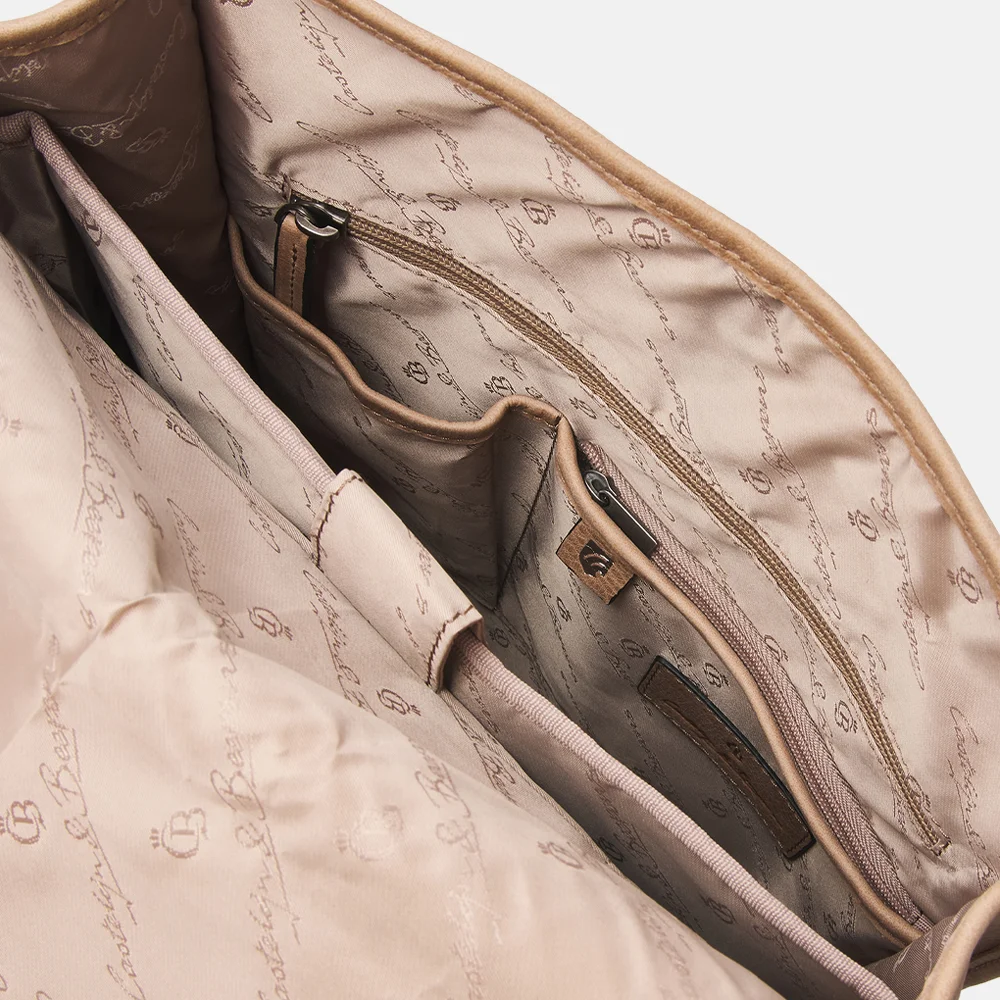 Castelijn & Beerens Carisma rugzak 15.6 inch beige bij Duifhuizen