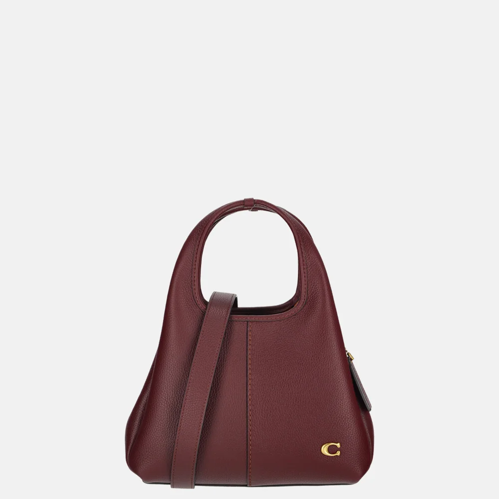 Coach Lana schoudertas S merlot  bij Duifhuizen