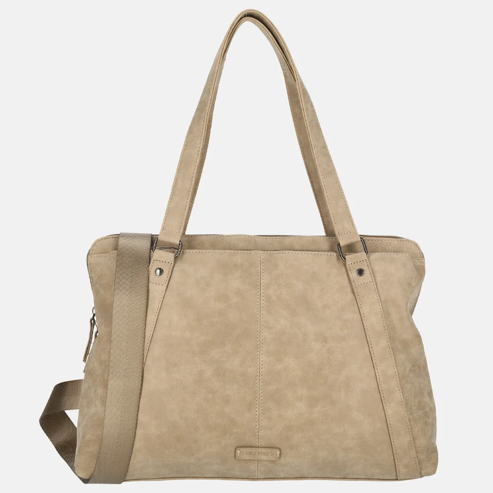 Enrico Benetti Karin shopper L mid taupe