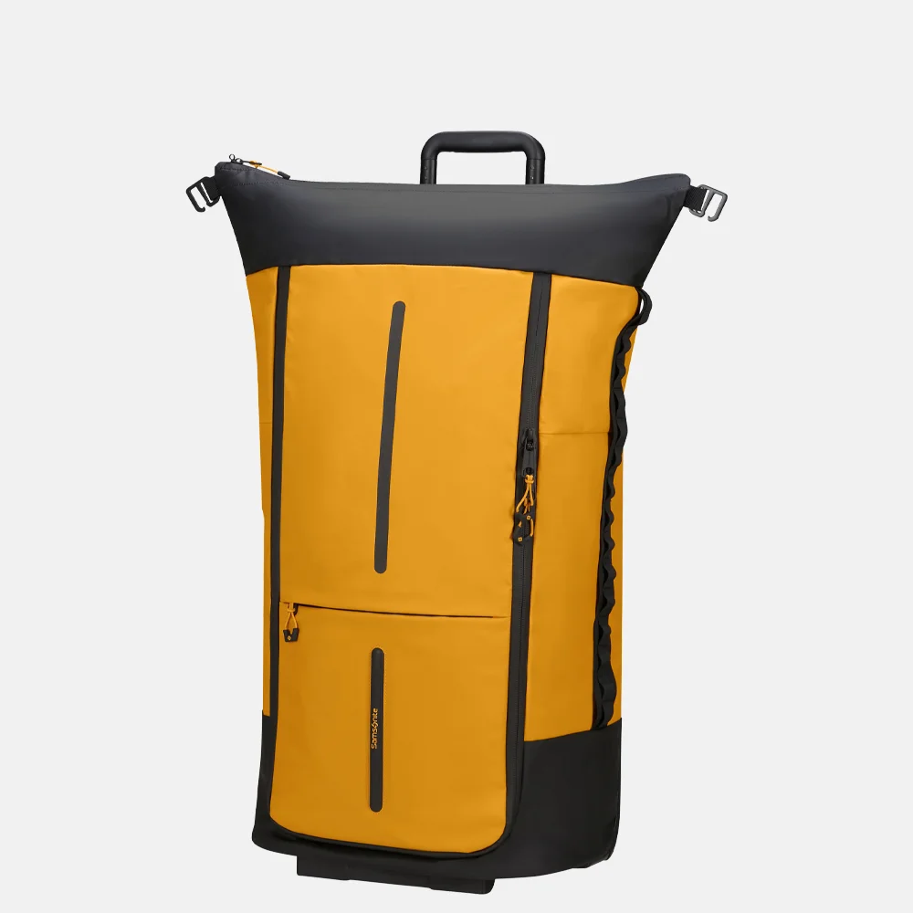 Samsonite Ecodiver reistas op wielen 4-in-1 yellow bij Duifhuizen