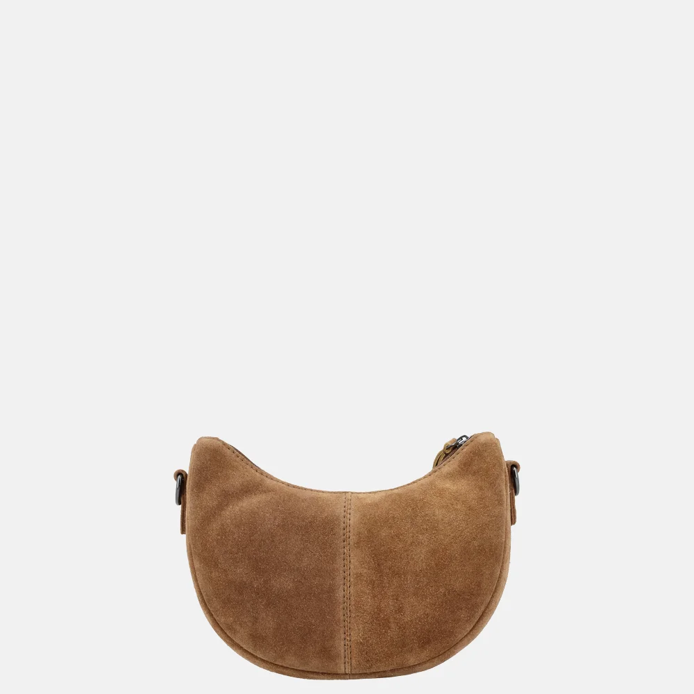 Hide & Stitches Brazos crossbody tas S camel bij Duifhuizen