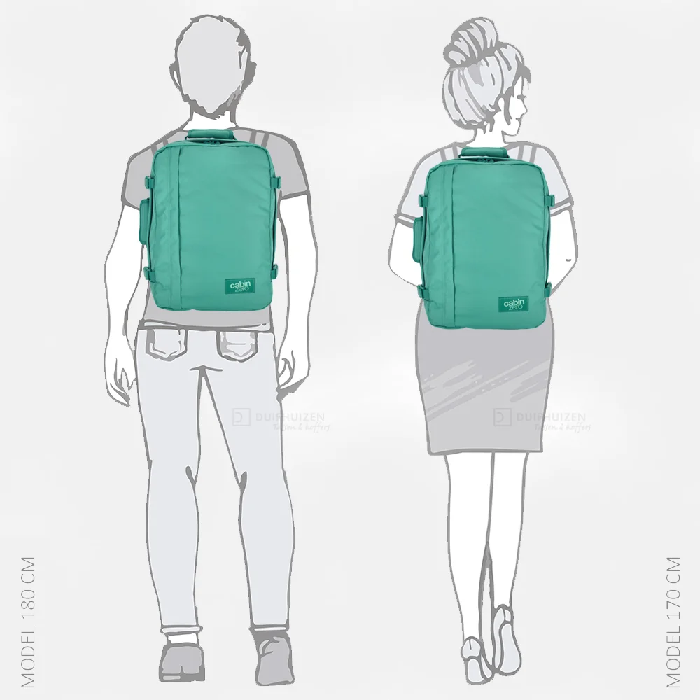 CABINZERO Classic rugzak 36L meadow green bij Duifhuizen