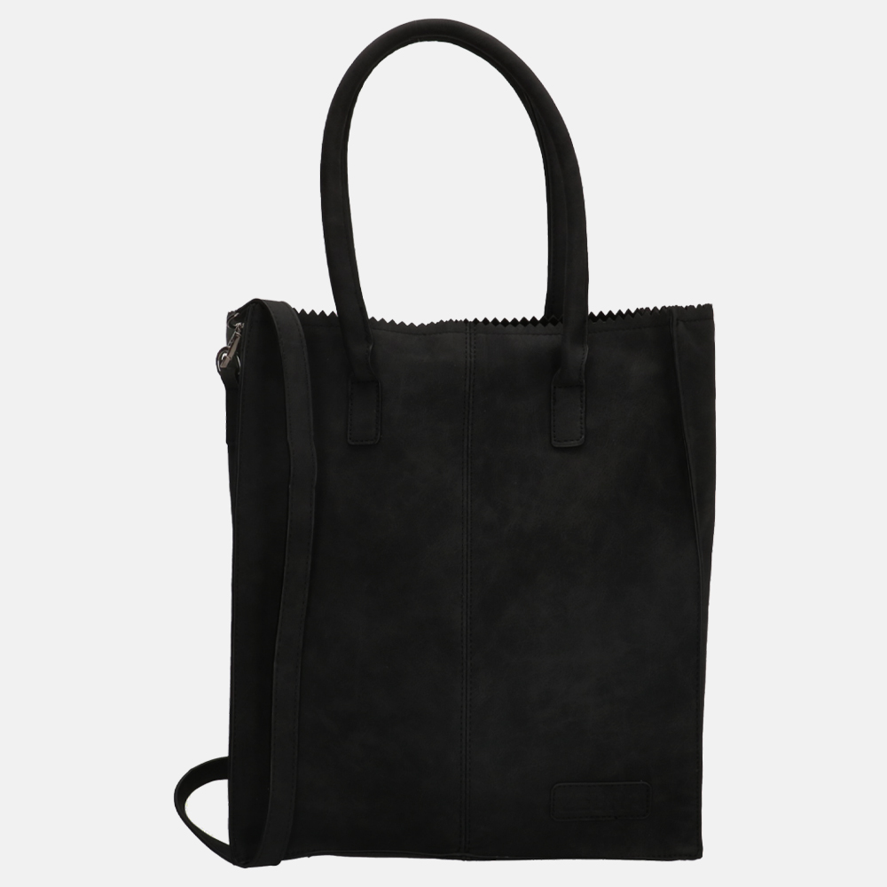 Zebra Trends Rosa shopper black