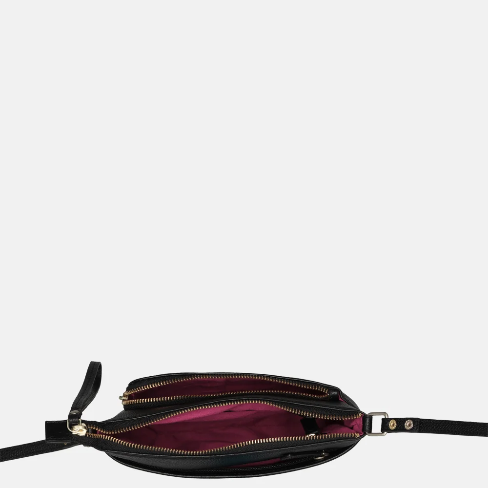 Rise of Rosa crossbody tas S zwart bij Duifhuizen