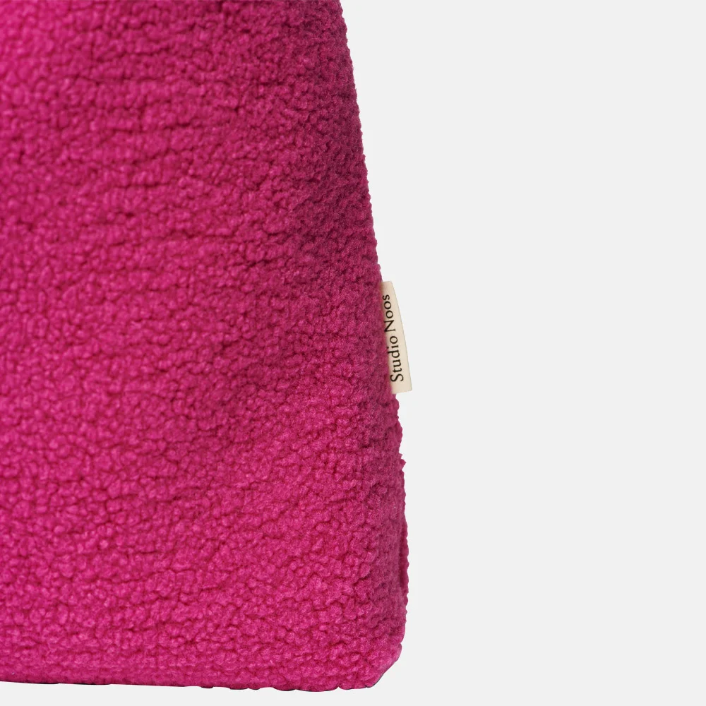 Studio Noos Teddy Mom-Bag shopper pink bij Duifhuizen